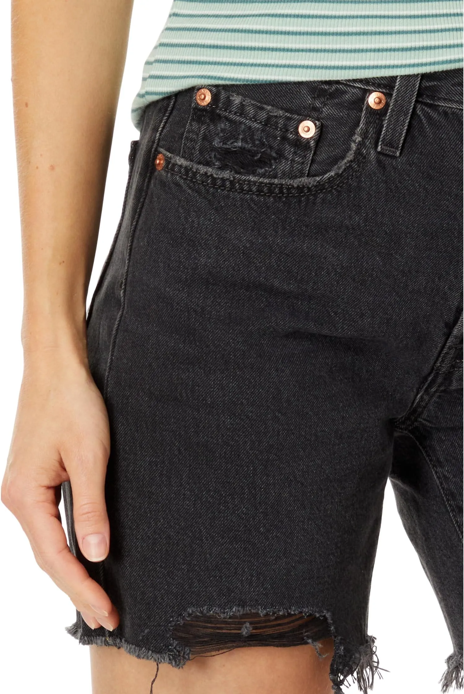 501 Levi's Mid-Thigh Shorts, Night Ruin