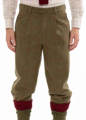 ALAN PAINE Combrook Mens Tweed Shooting Breeks - Sage