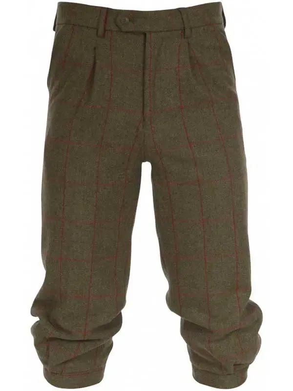 ALAN PAINE Combrook Mens Tweed Shooting Breeks - Sage