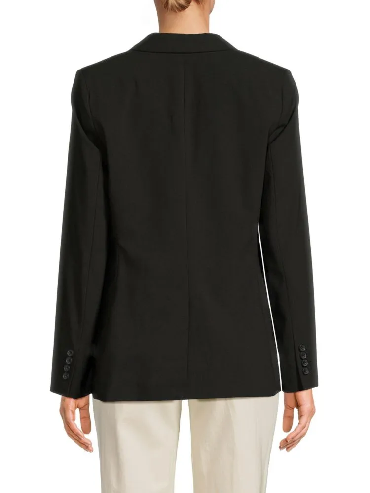 Blazer with one button Dkny, black