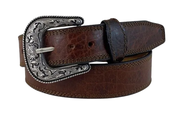 Gem Dandy Hazelnut Men's American Bison Belt