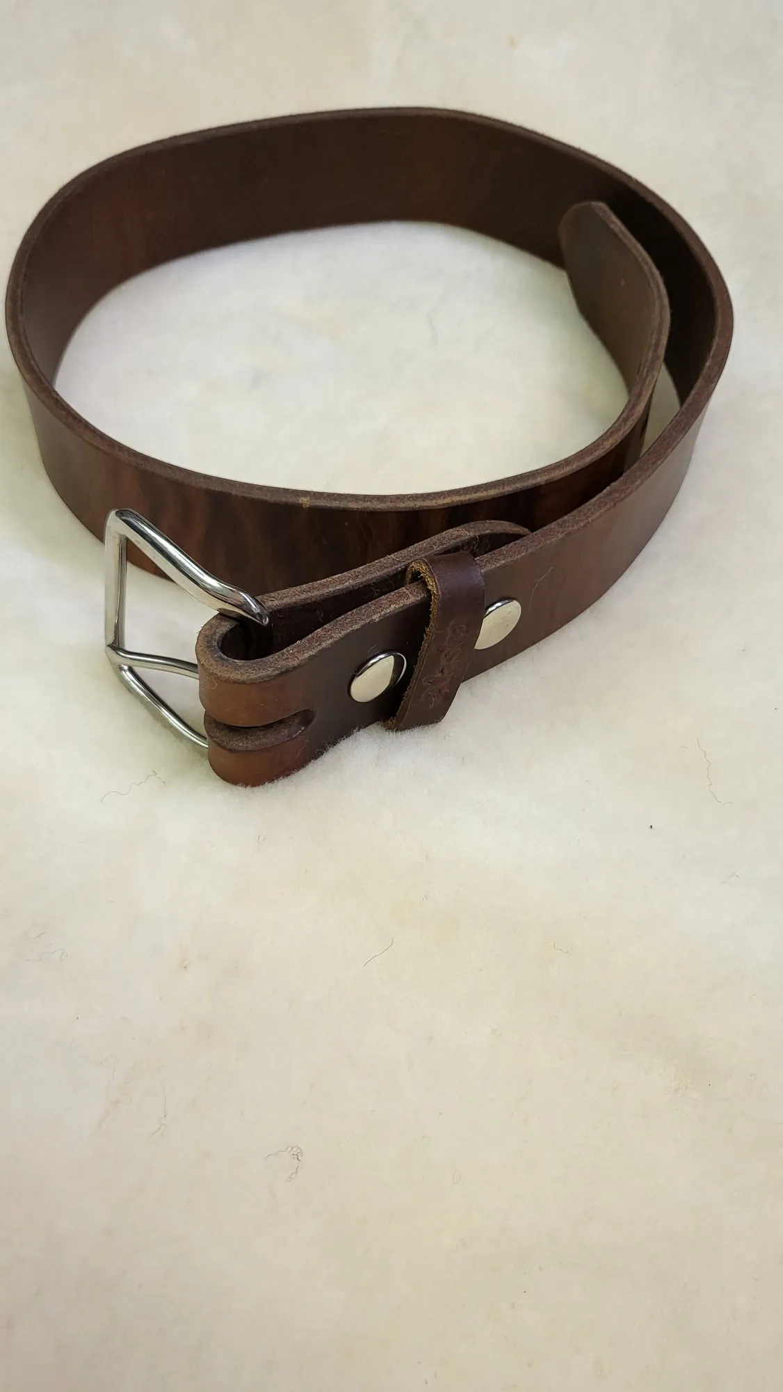 Ghosttown Leather Belt Basic