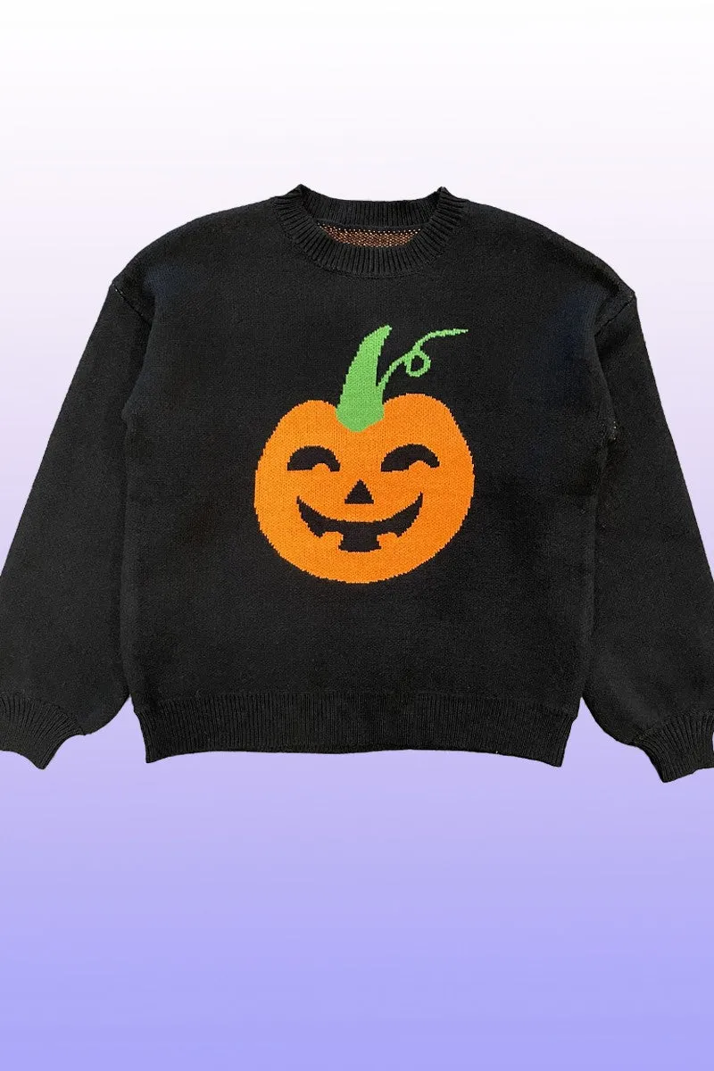 Halloween knit sweaters