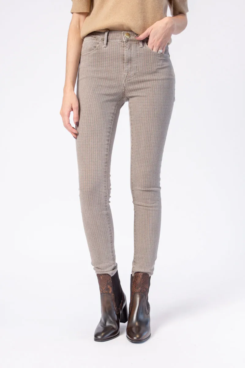 Le High Skinny Jean in Tawny Multi