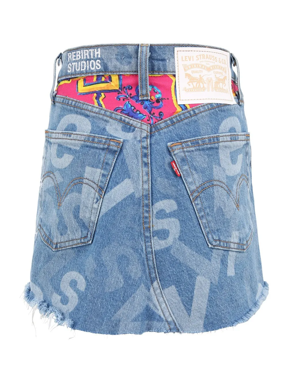 Levis Upcycling Skirt Wavvyboi Design, blue