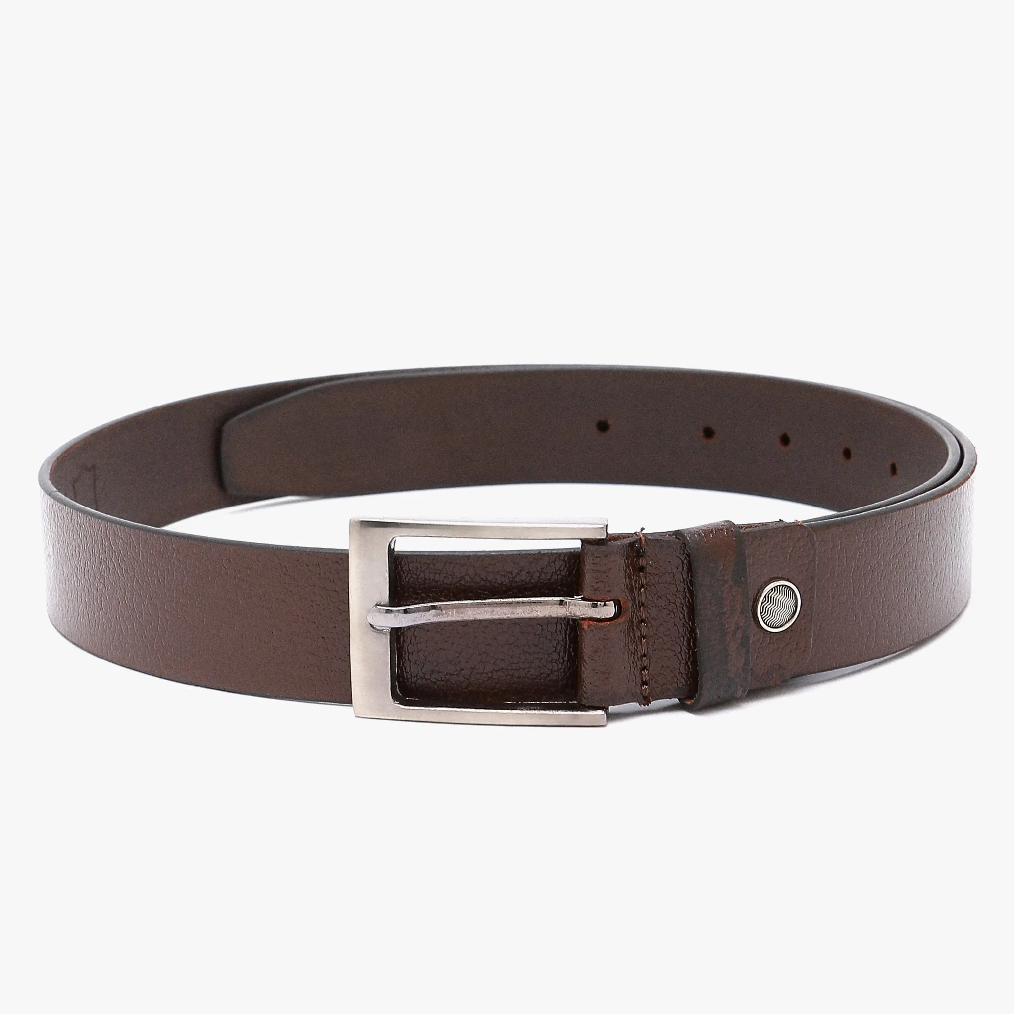 Men Genuine Leather Brown Belts