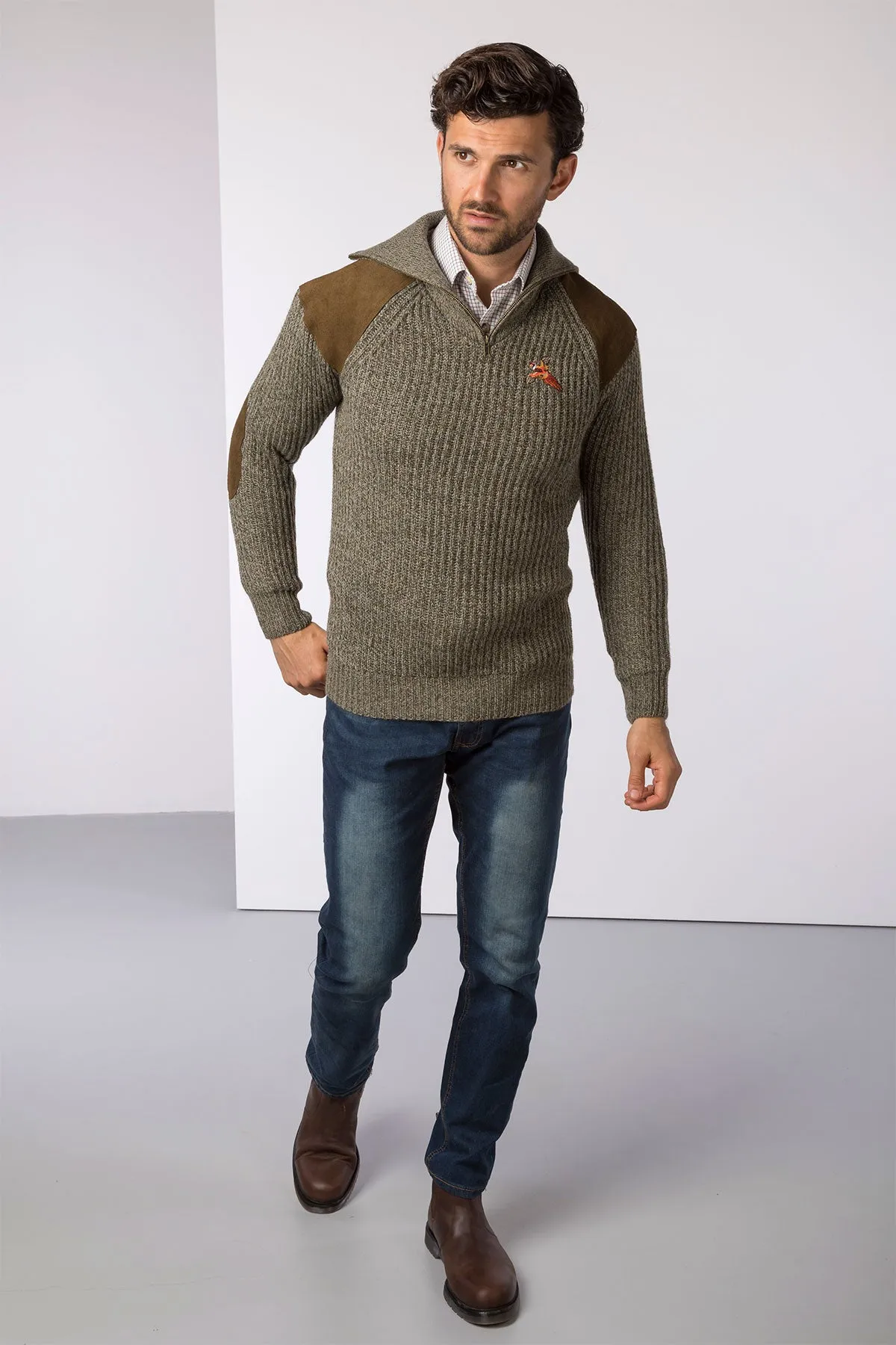 Men's Half Zip Shooting Jumper - Danby