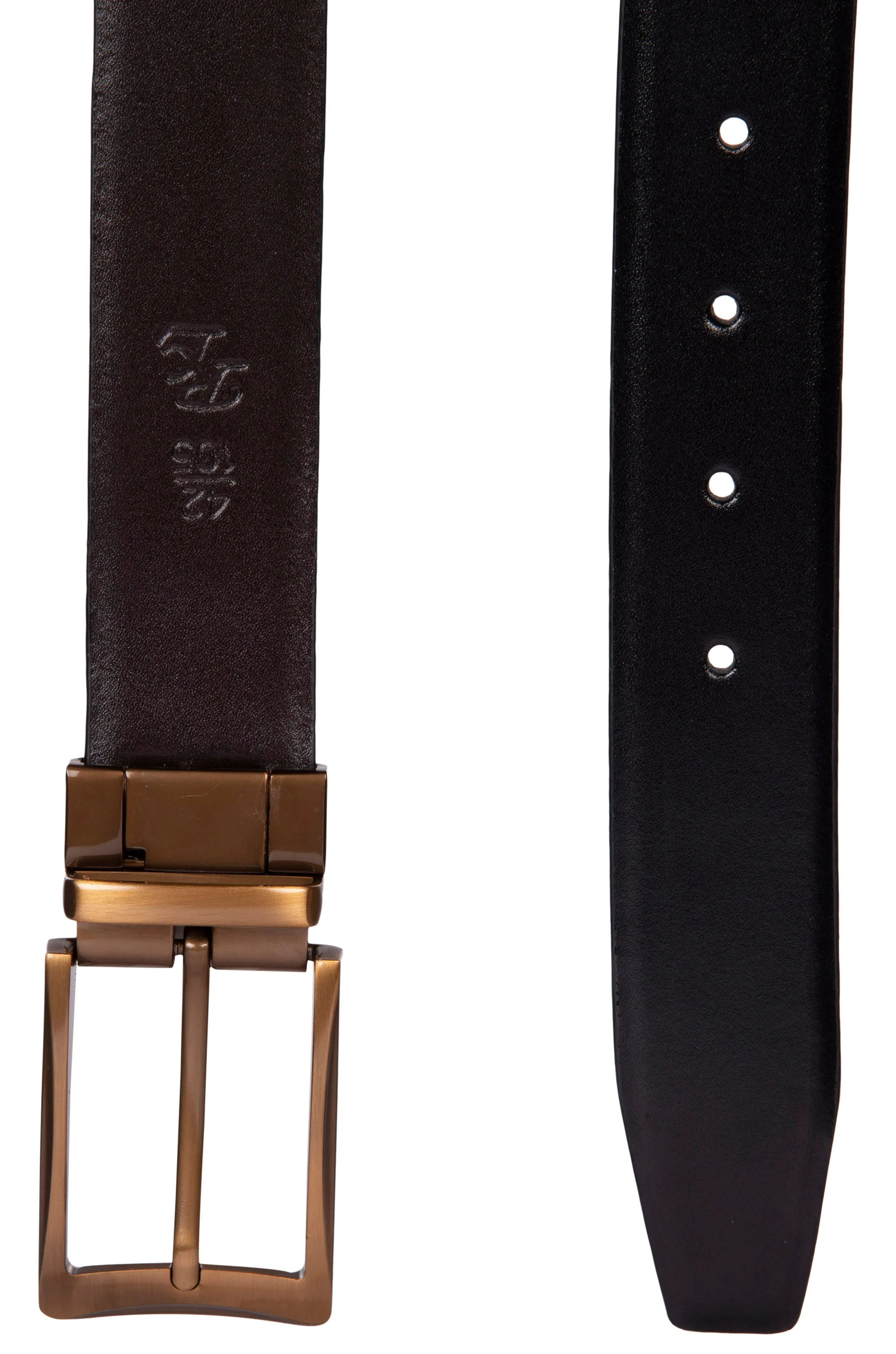 Metro Leather Reversible Mens Belt