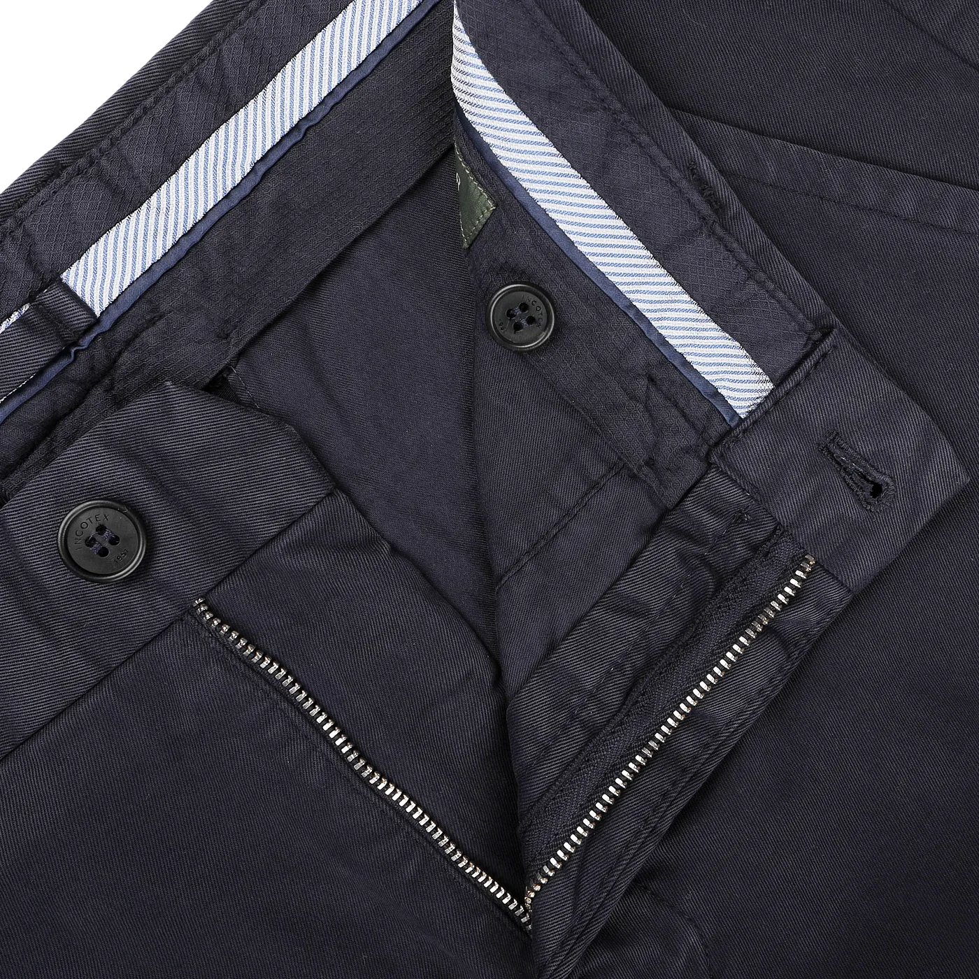 Navy Blue Cotton Stretch Model 8 Chinos