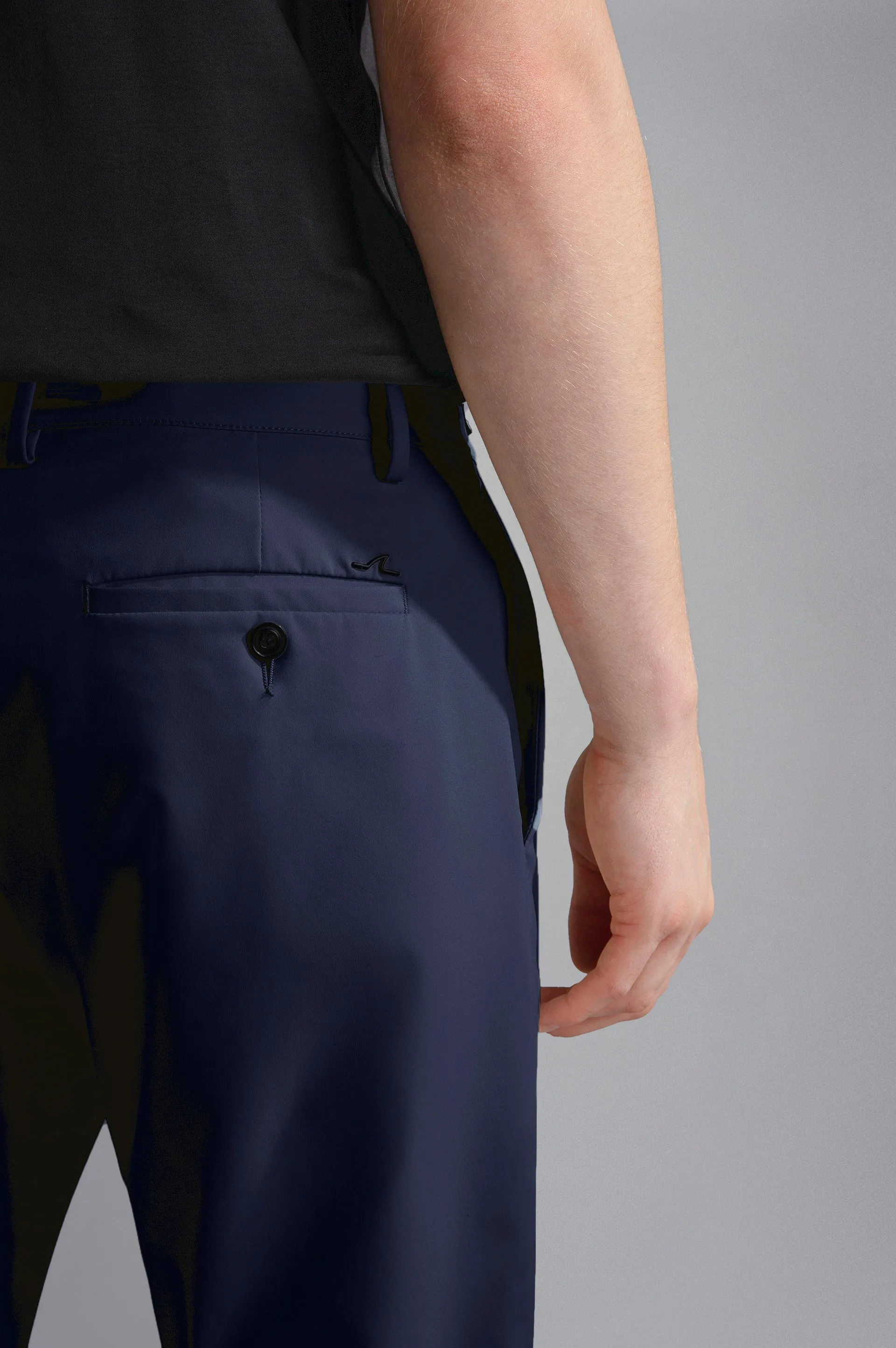 Paul & Shark Dynamic Stretch Chino Trousers | Navy