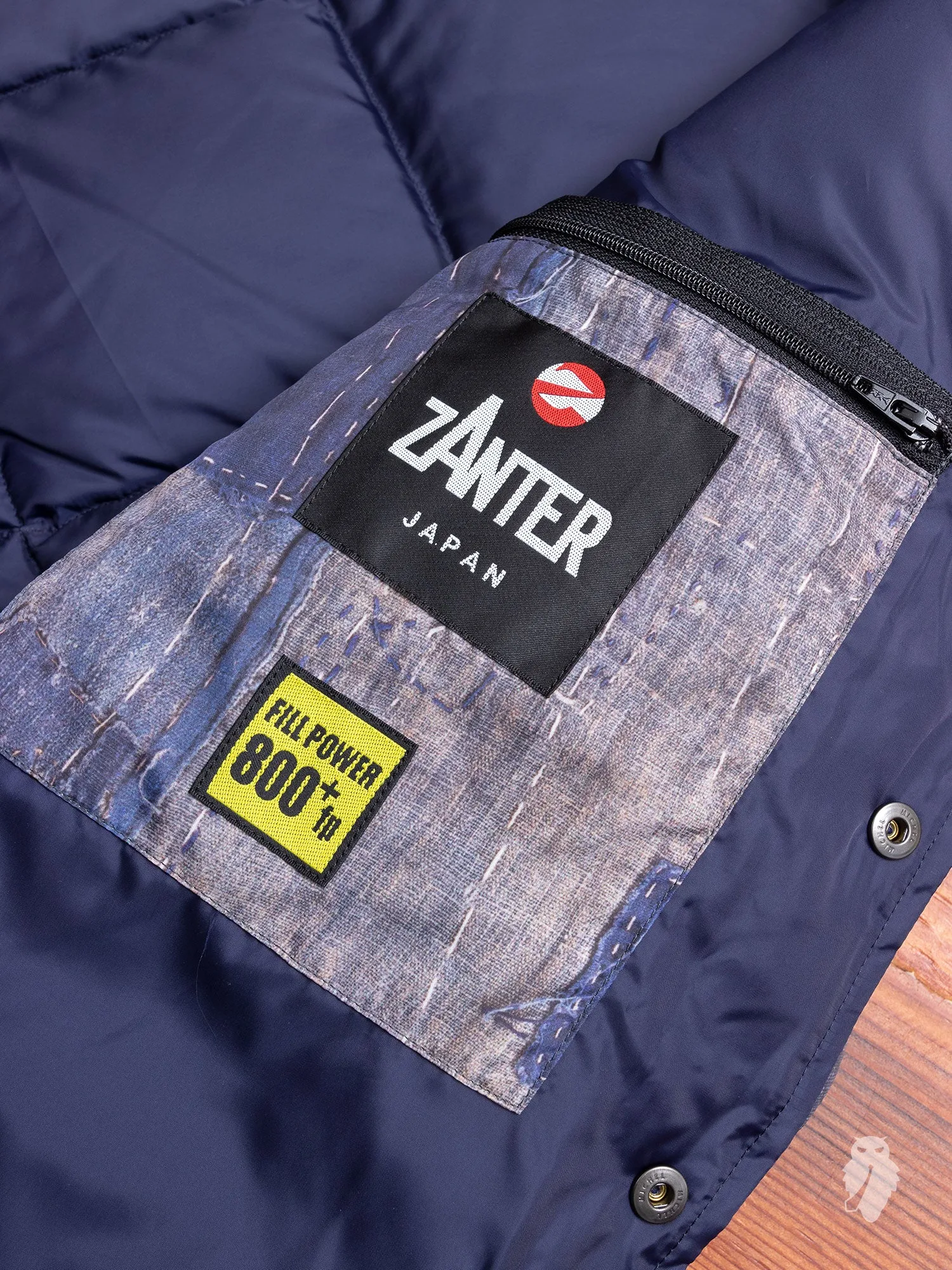 "Zanter x FDMTL" Printed Boro Repair Jacket