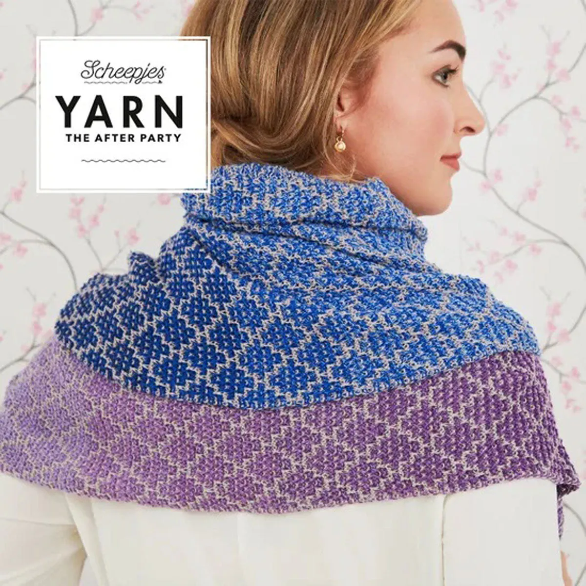 Scheepjes YARN The After Party Patterns - 71 Lavender Trellis Wrap