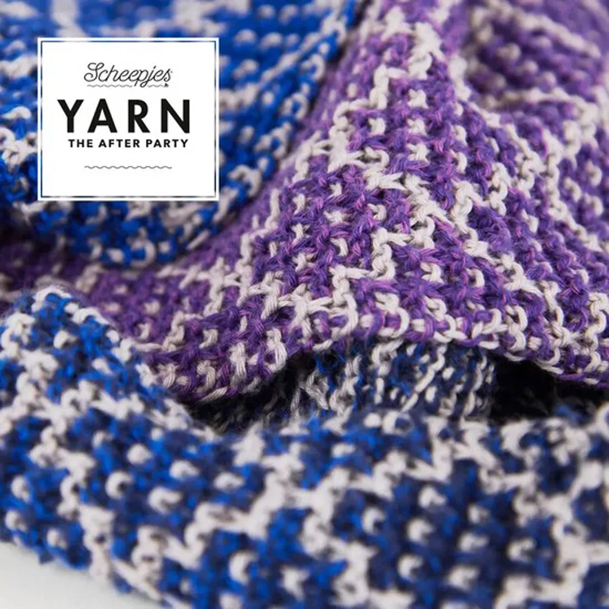 Scheepjes YARN The After Party Patterns - 71 Lavender Trellis Wrap