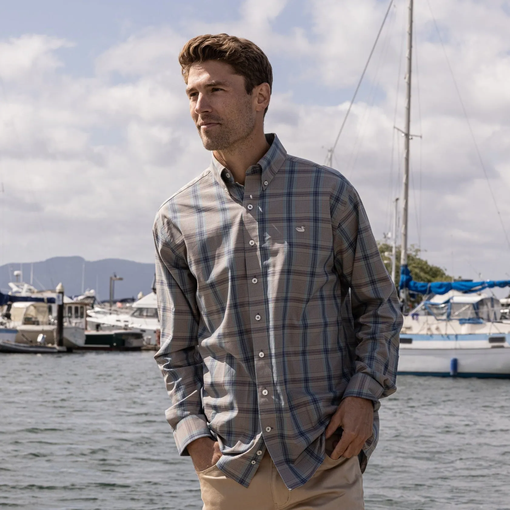 Townsend Lattice Performance Dress Shirt