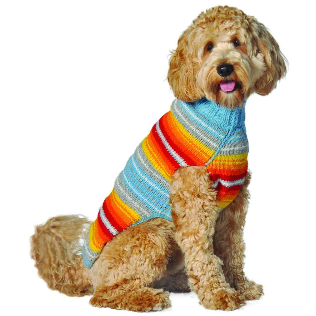 Turquoise Serape Dog Sweater