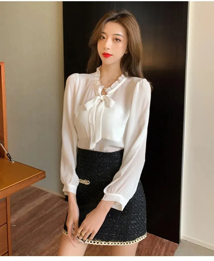 Tweed Jacket Women's Suits 2025 New Spring Autumn Two-Piece Skirt Female Casaco Fashion Loose Single-Breasted Wool Sets Skirt