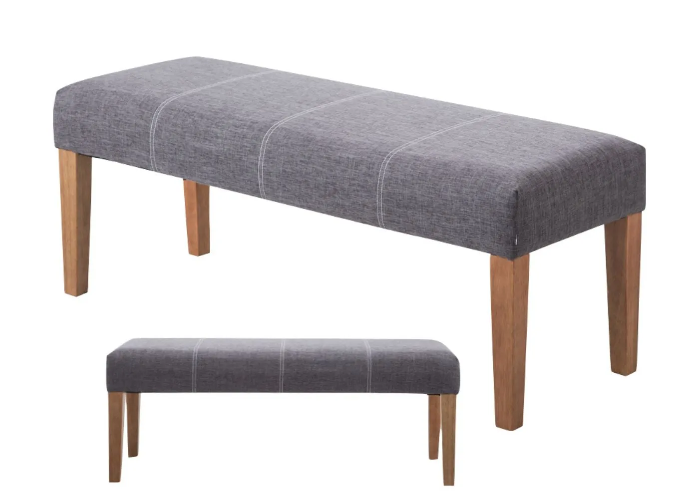 Zara Grey Bench by Annaghmore